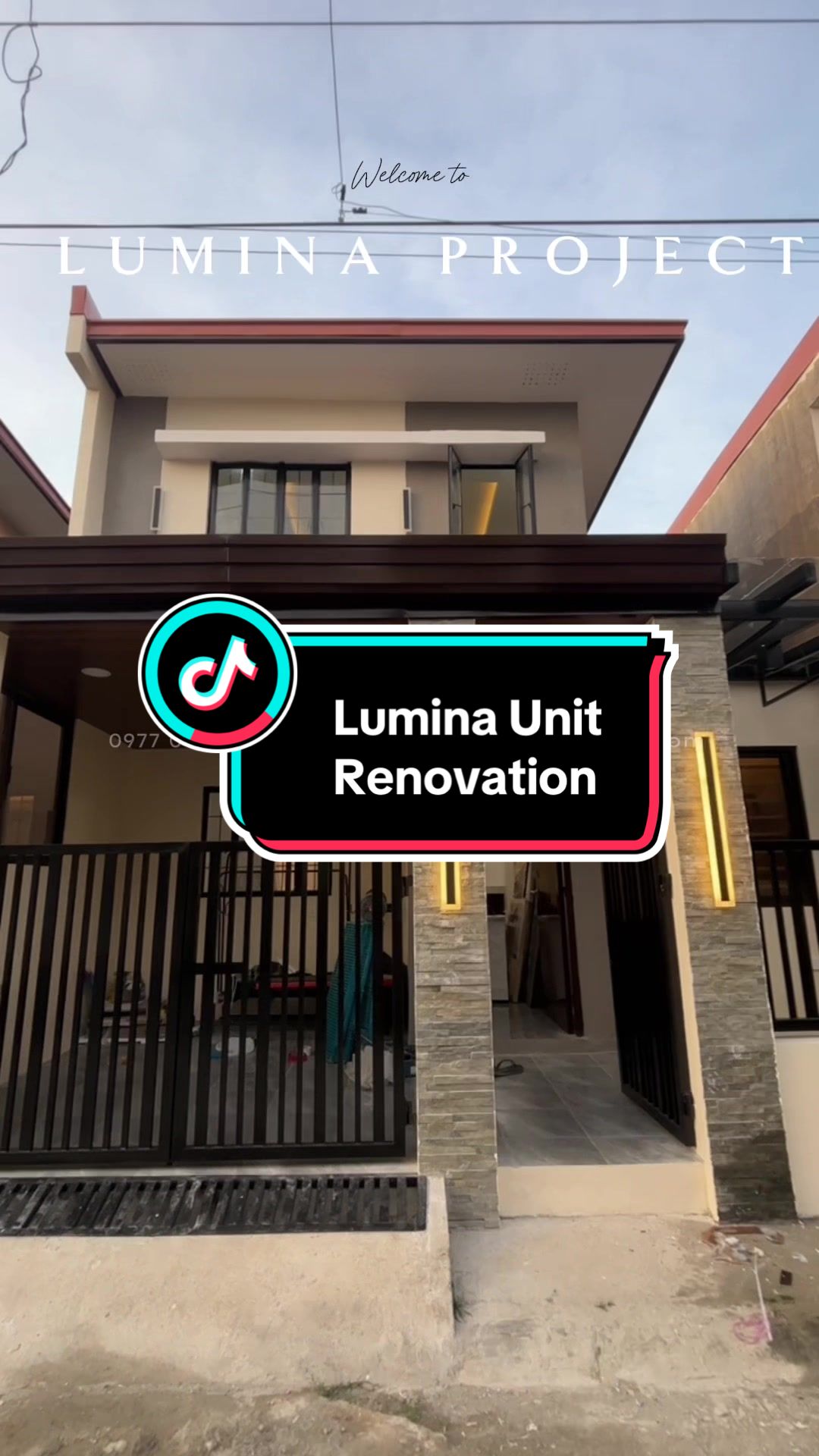 Completed exterior of a renovated Lumina Home unit